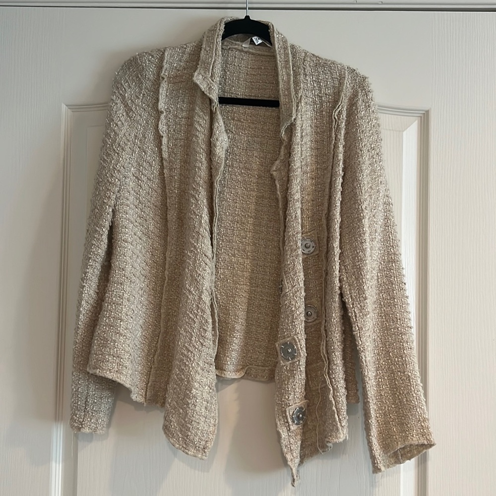 CABI pale pink jacket